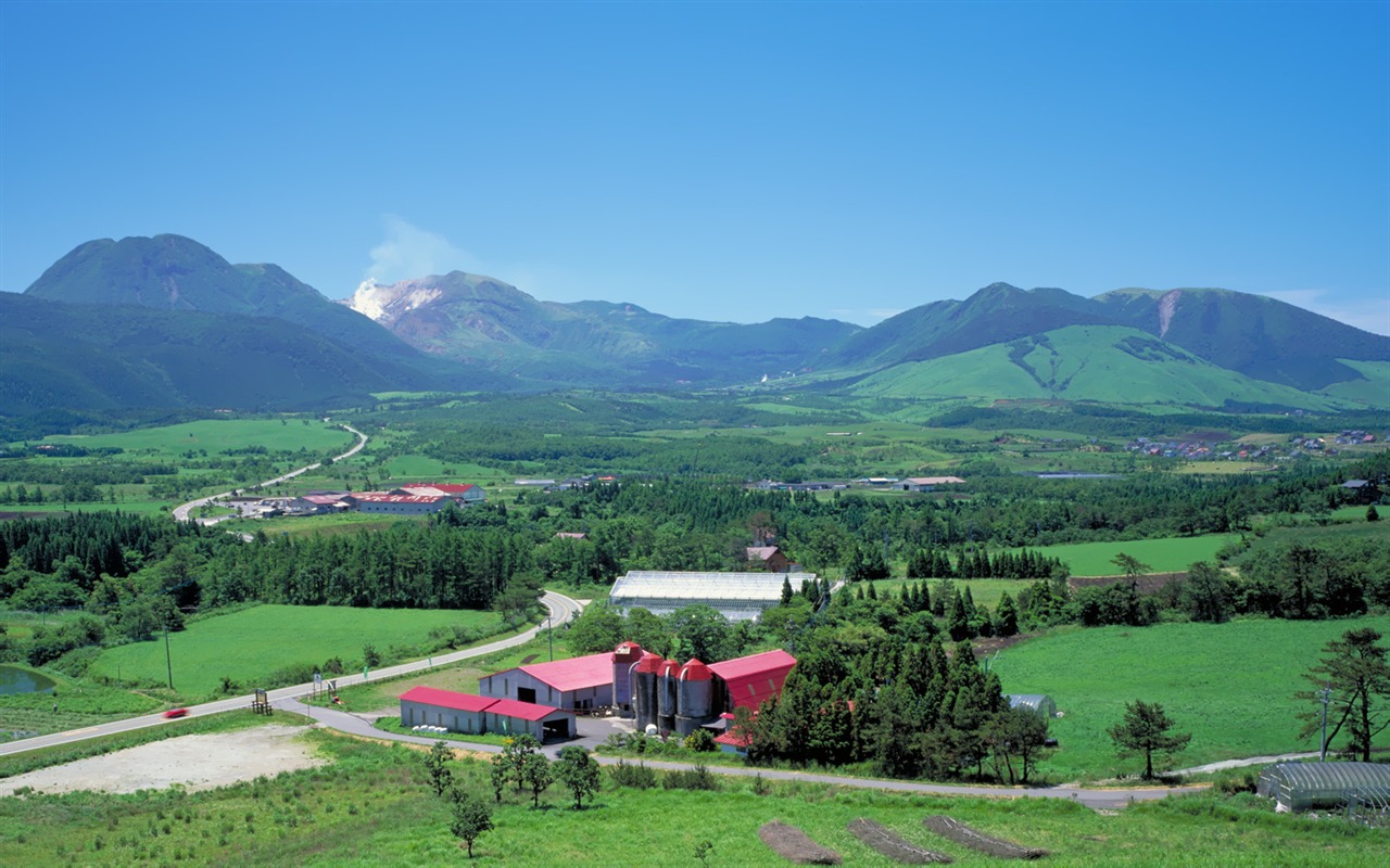 fondos de pantalla panorámica del paisaje japonés #15 - 1280x800