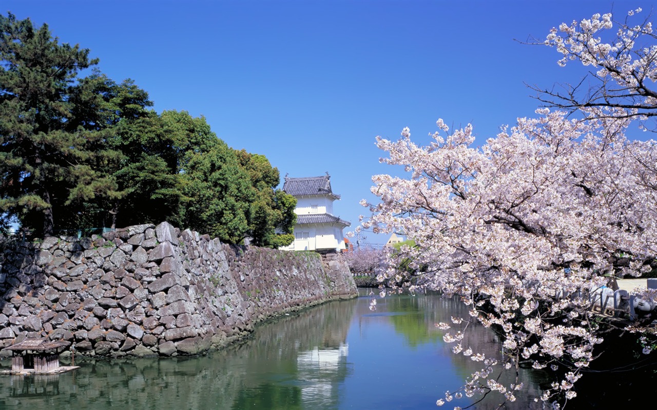 Japonský krajiny širokoúhlý Tapety #17 - 1280x800