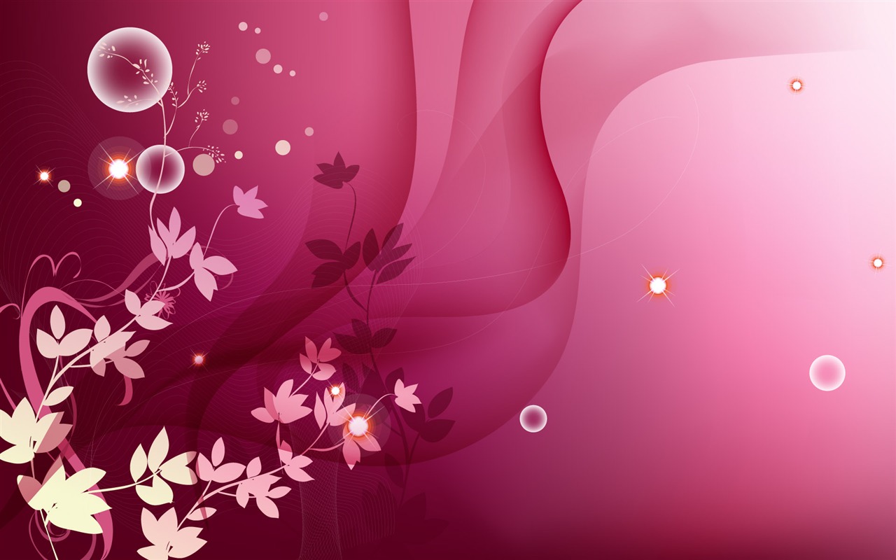 炫彩花紋 壁紙(七) #12 - 1280x800