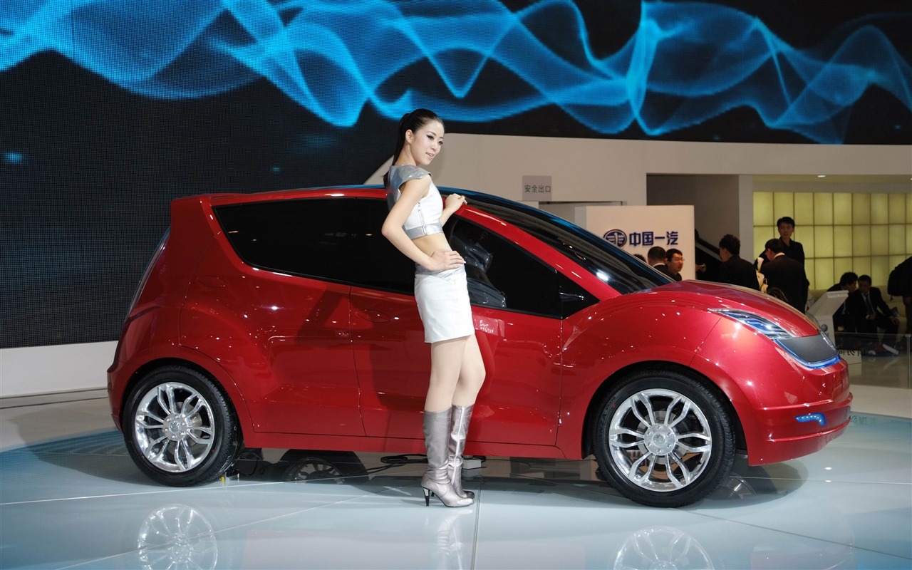 2010北京國際車展香車美女(螺紋鋼作品) #3 - 1280x800