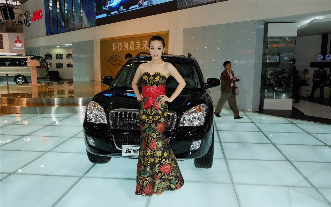 2010北京國際車展香車美女(螺紋鋼作品) #4 - 1280x800