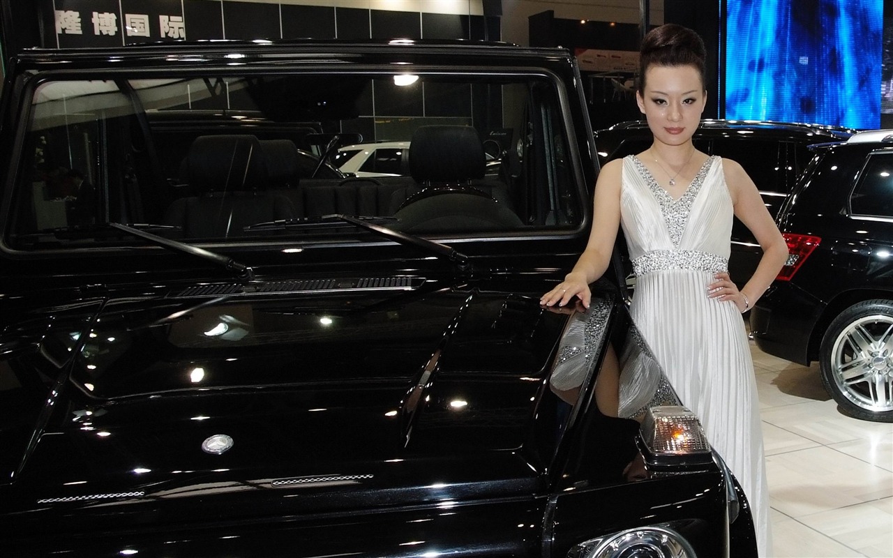 2010北京國際車展香車美女(螺紋鋼作品) #7 - 1280x800