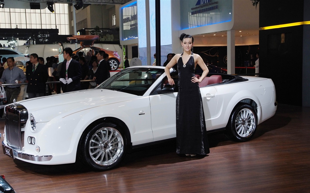 2010 Beijing International Auto Show Heung Che beauty (rebar works) #12 - 1280x800