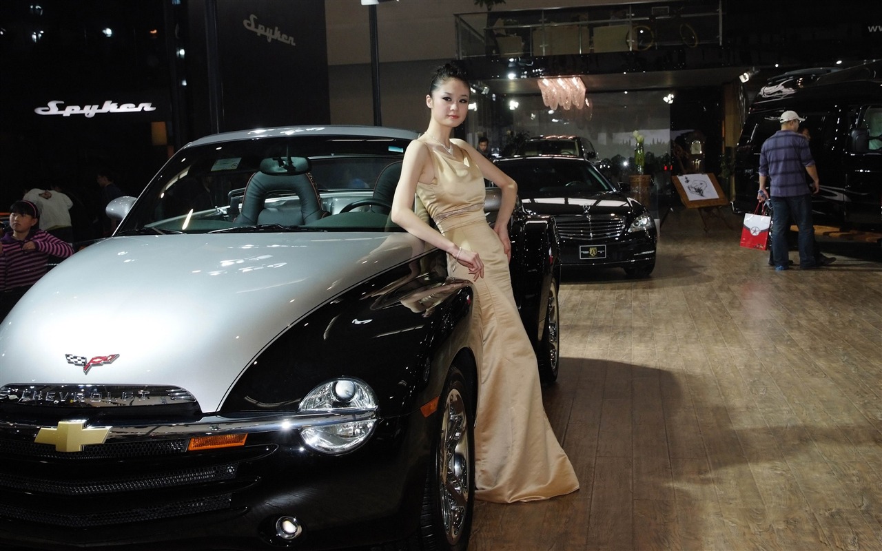 2010 Beijing International Auto Show Heung Che beauty (rebar works) #14 - 1280x800