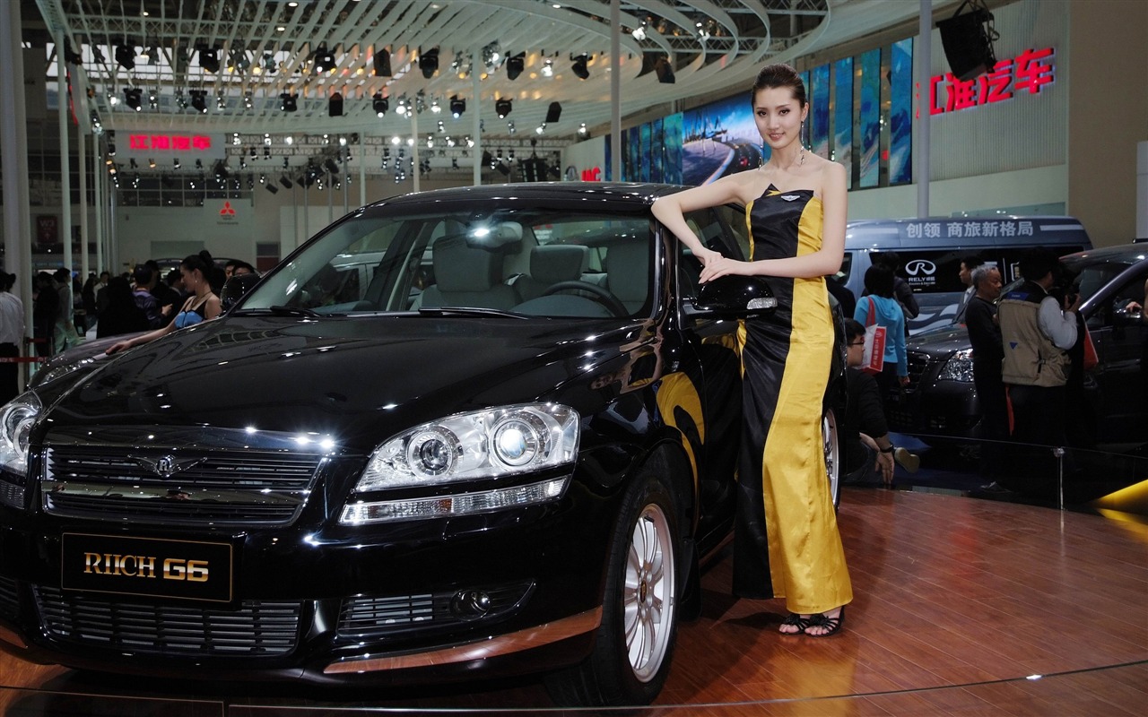 2010 Beijing International Auto Show Heung Che beauty (rebar works) #20 - 1280x800