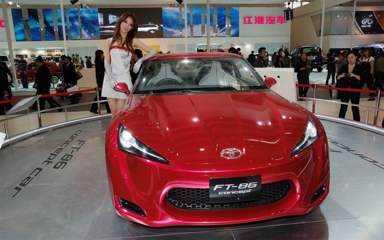 2010 Beijing International Auto Show Heung Che beauty (rebar works) #23 - 1280x800