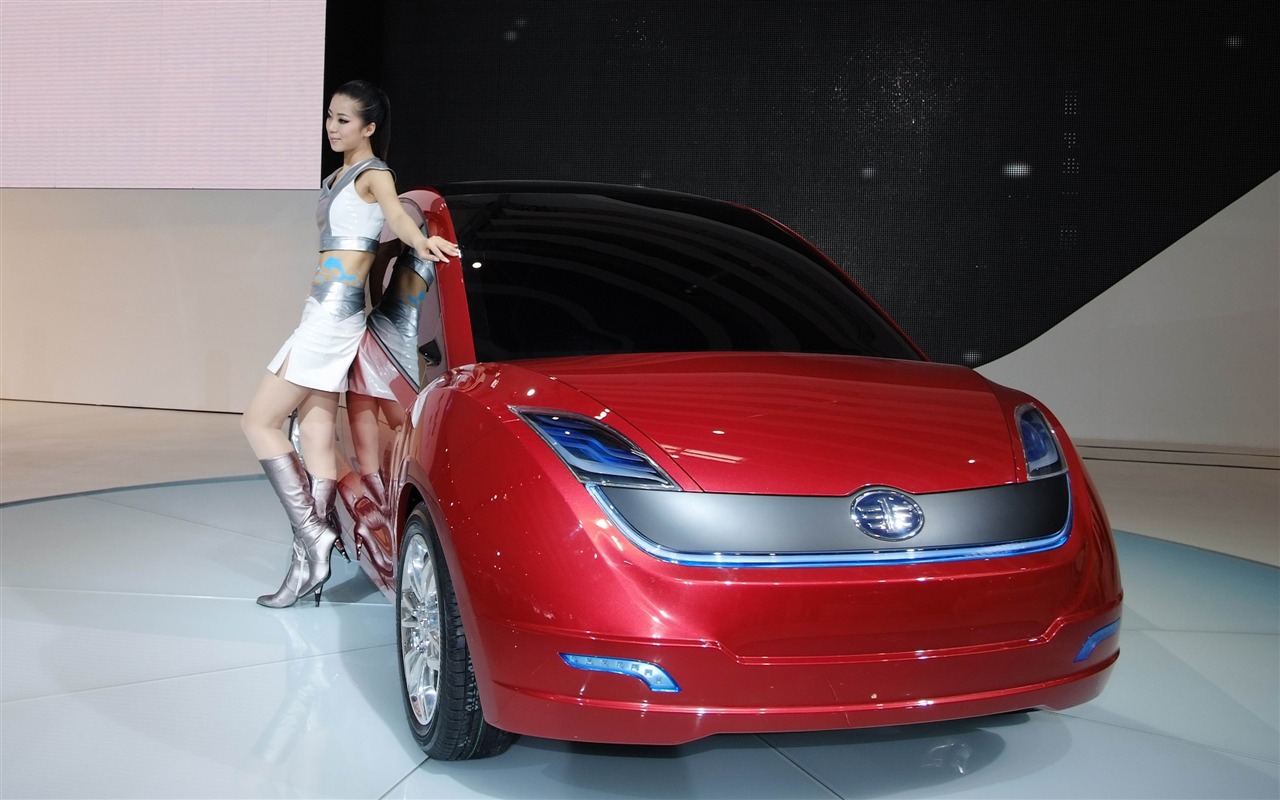 2010 Beijing International Auto Show Heung Che beauty (rebar works) #24 - 1280x800