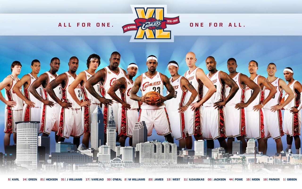 Cleveland Cavaliers nuevos fondos de pantalla #1 - 1280x800