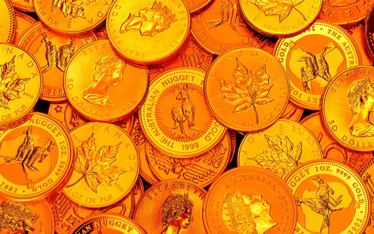 Gold wallpaper (2) #16 - 1280x800