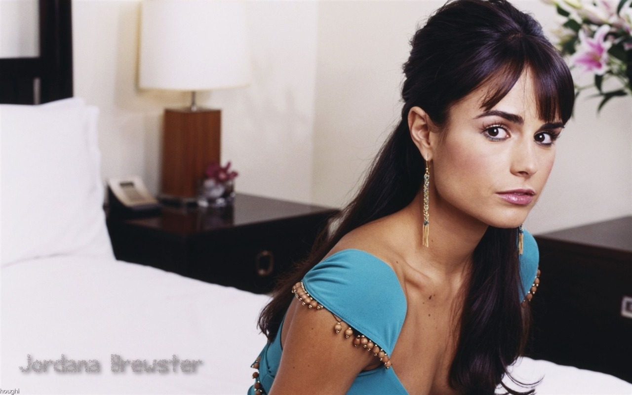 Jordana Brewster 喬丹娜·布魯斯特美女壁紙 #4 - 1280x800