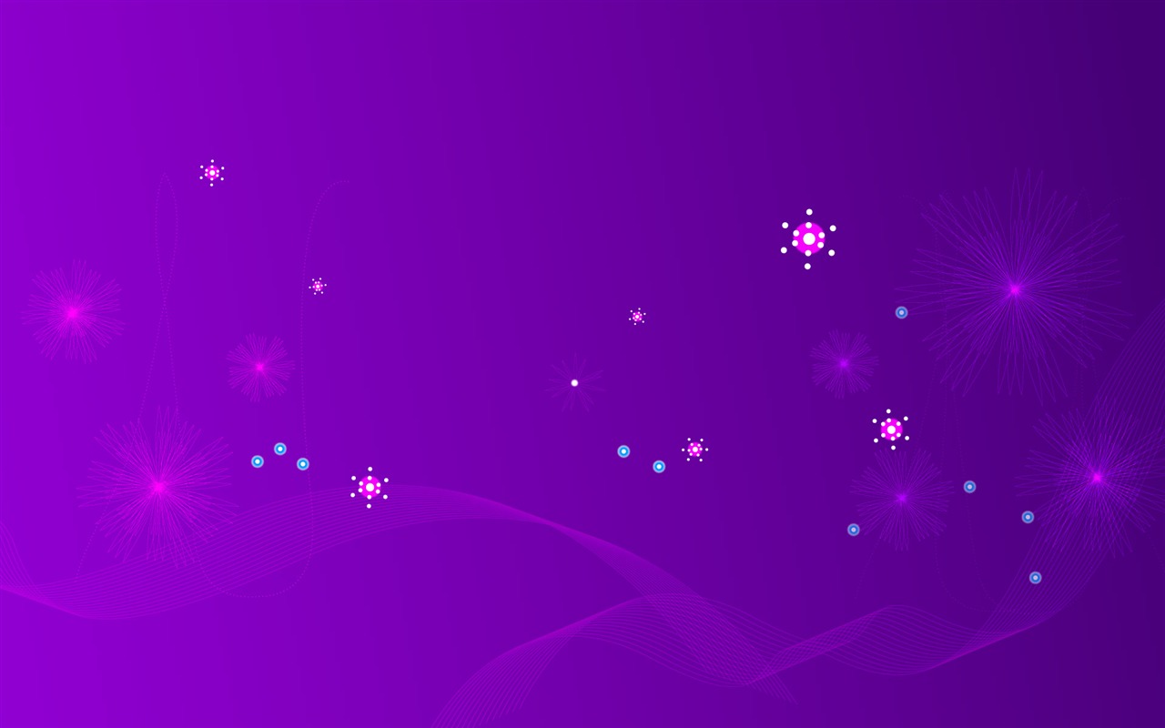 炫彩花紋 壁紙(八) #11 - 1280x800