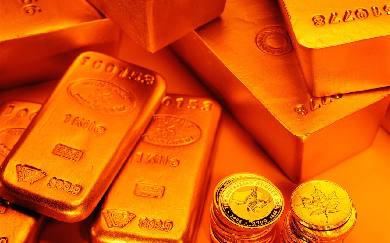 Gold tapety (3) #11 - 1280x800