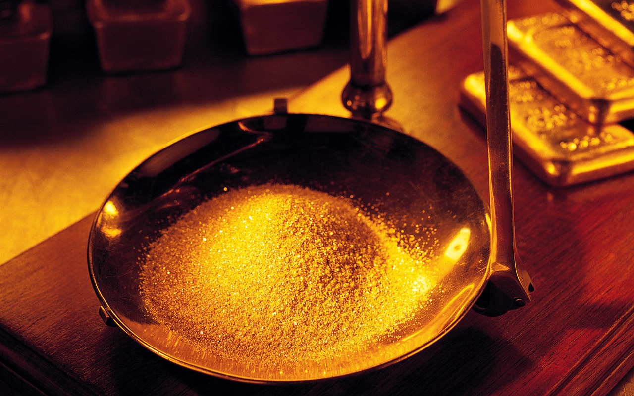Gold tapety (3) #14 - 1280x800
