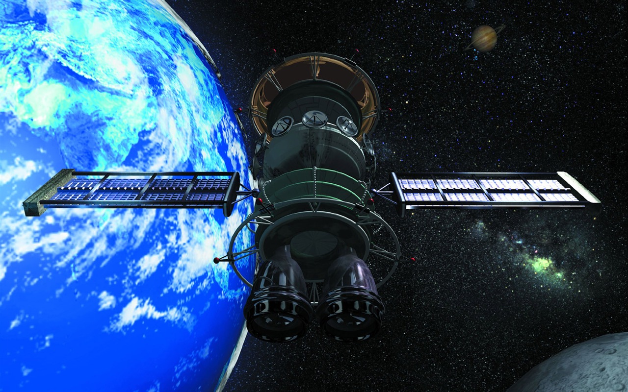 Satellite communications wallpaper (1) #5 - 1280x800