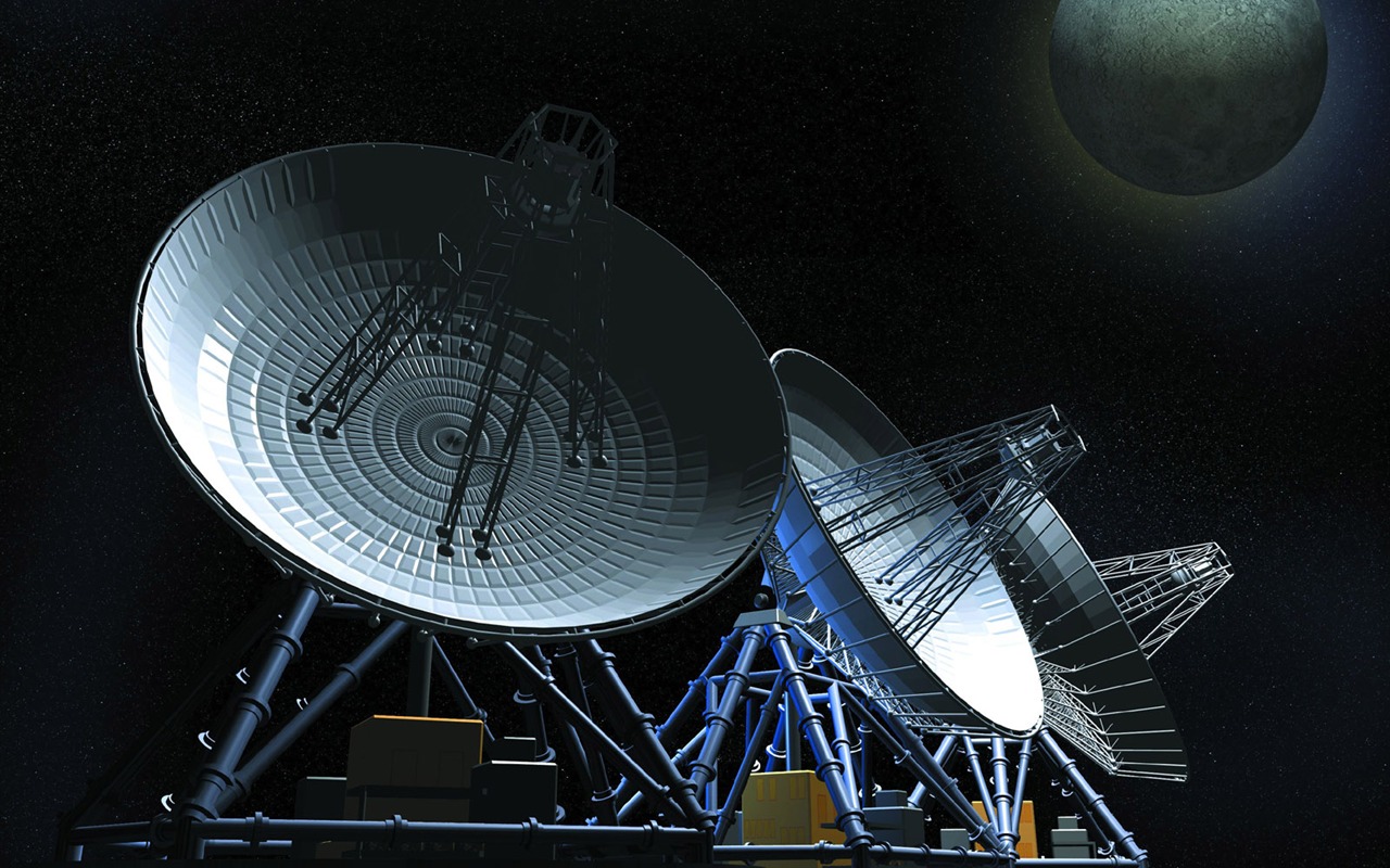 Comunicaciones por satélite fondo de pantalla (1) #6 - 1280x800