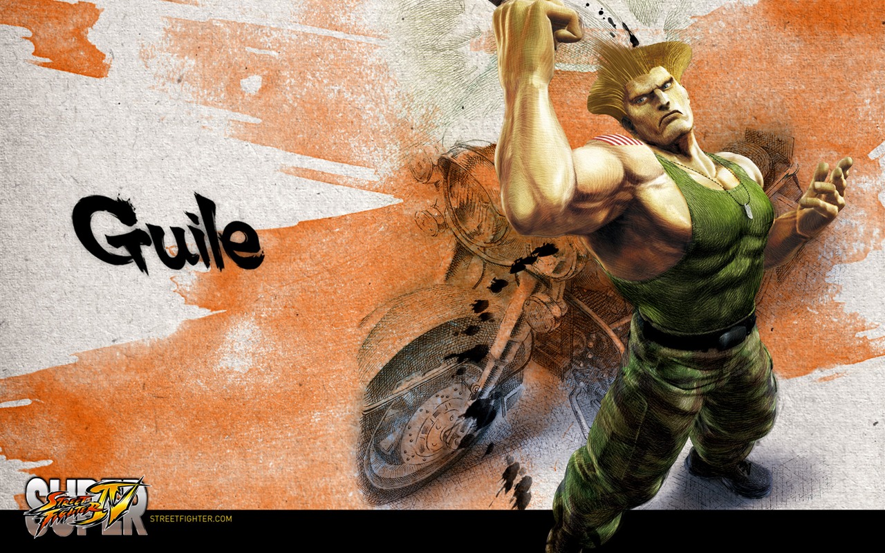 Super Street Fighter 4 Ink chinesischen Stil Tapete #11 - 1280x800