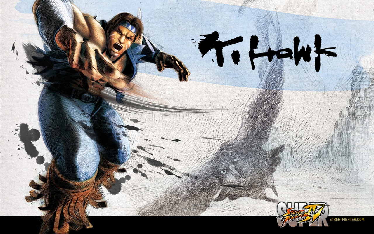 Super Street Fighter 4 inkoustové čínském stylu wallpaper #14 - 1280x800
