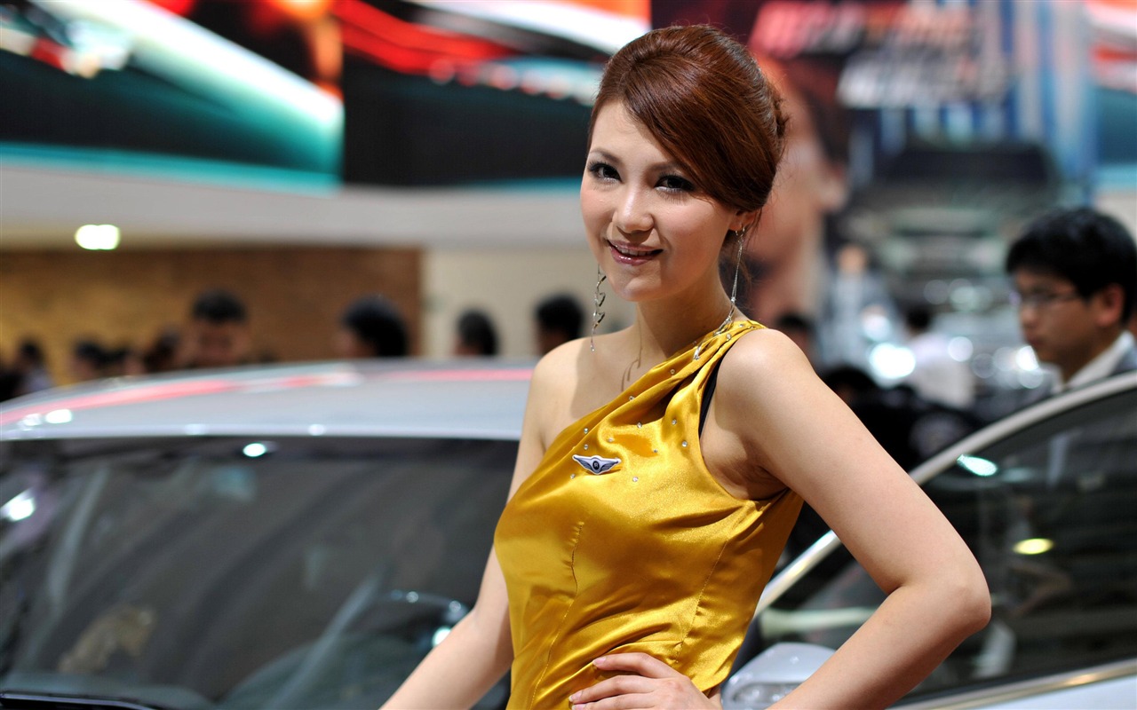 2010 Peking autosalonu krása (Kuei-východně od prvních prací) #1 - 1280x800