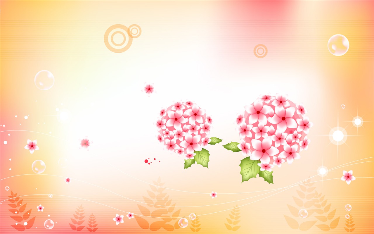炫彩花紋 壁紙(十) #3 - 1280x800