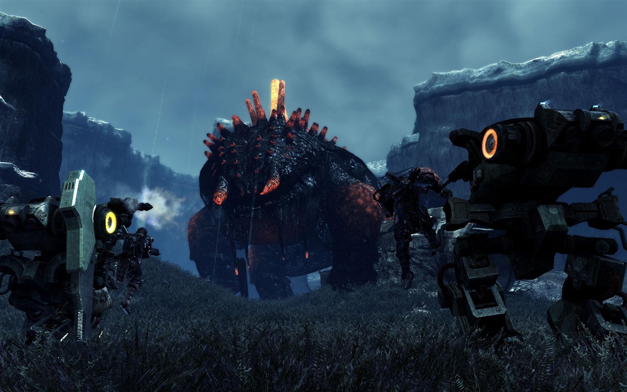 Lost Planet 2 失落的星球2 高清壁紙(二) #8 - 1280x800