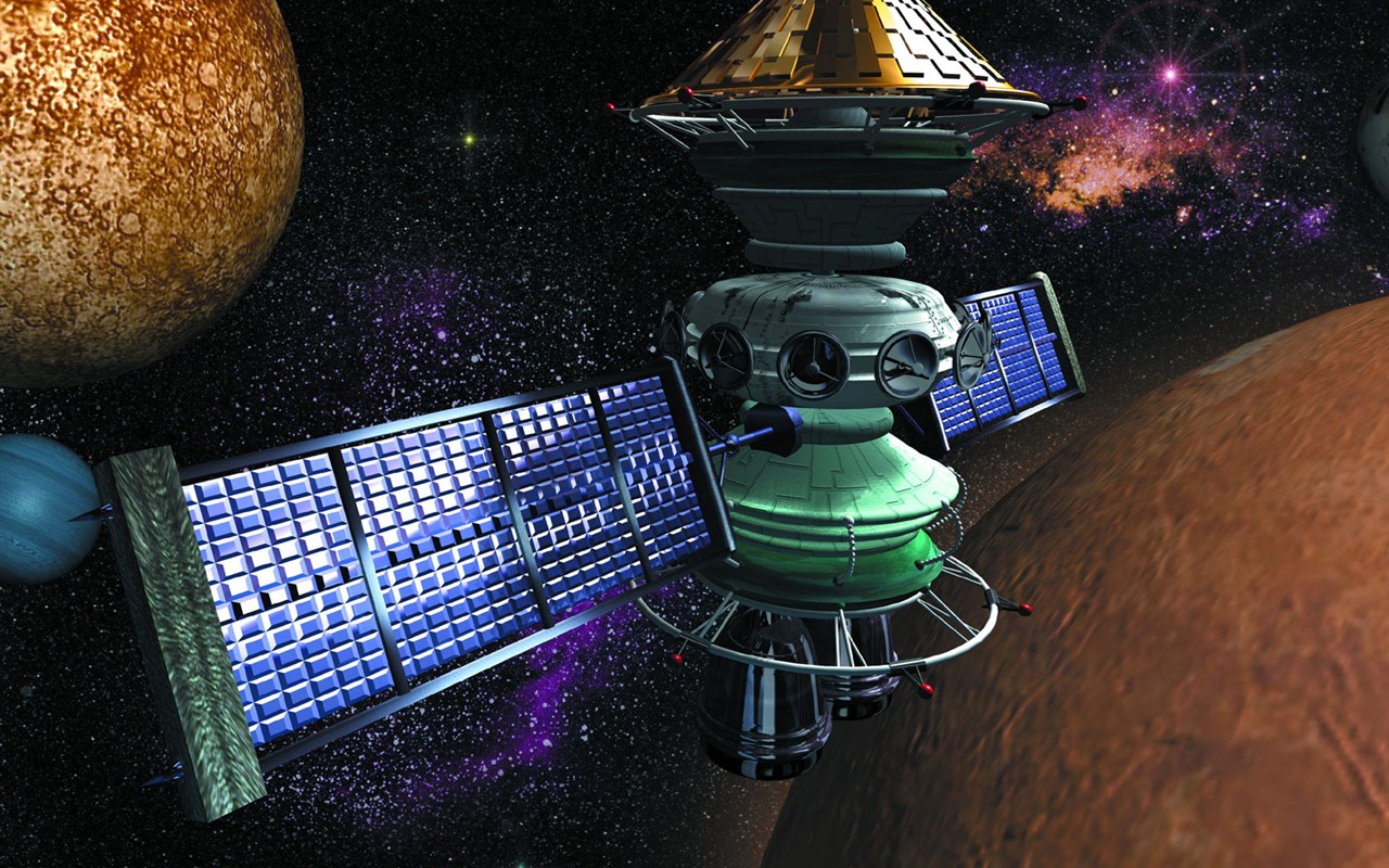 Satellite communications wallpaper (2) #3 - 1280x800