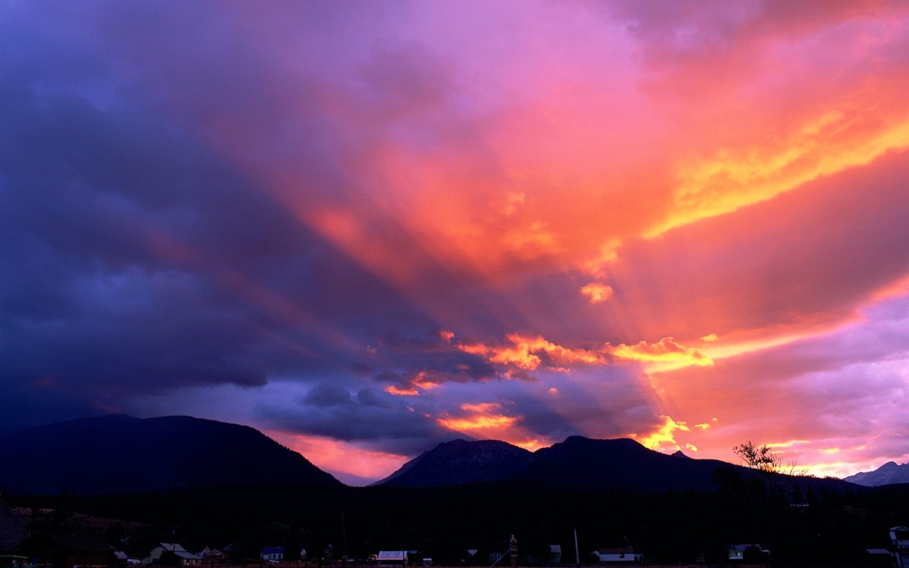 Selected sunrise and sunset wallpaper (1) #16 - 1280x800