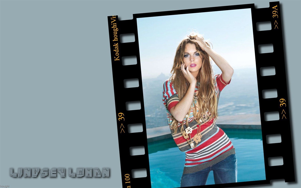 Lindsay Lohan krásná tapeta #1 - 1280x800