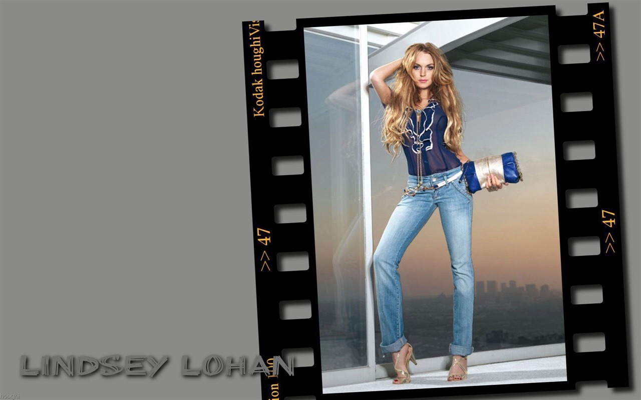 Lindsay Lohan krásná tapeta #12 - 1280x800