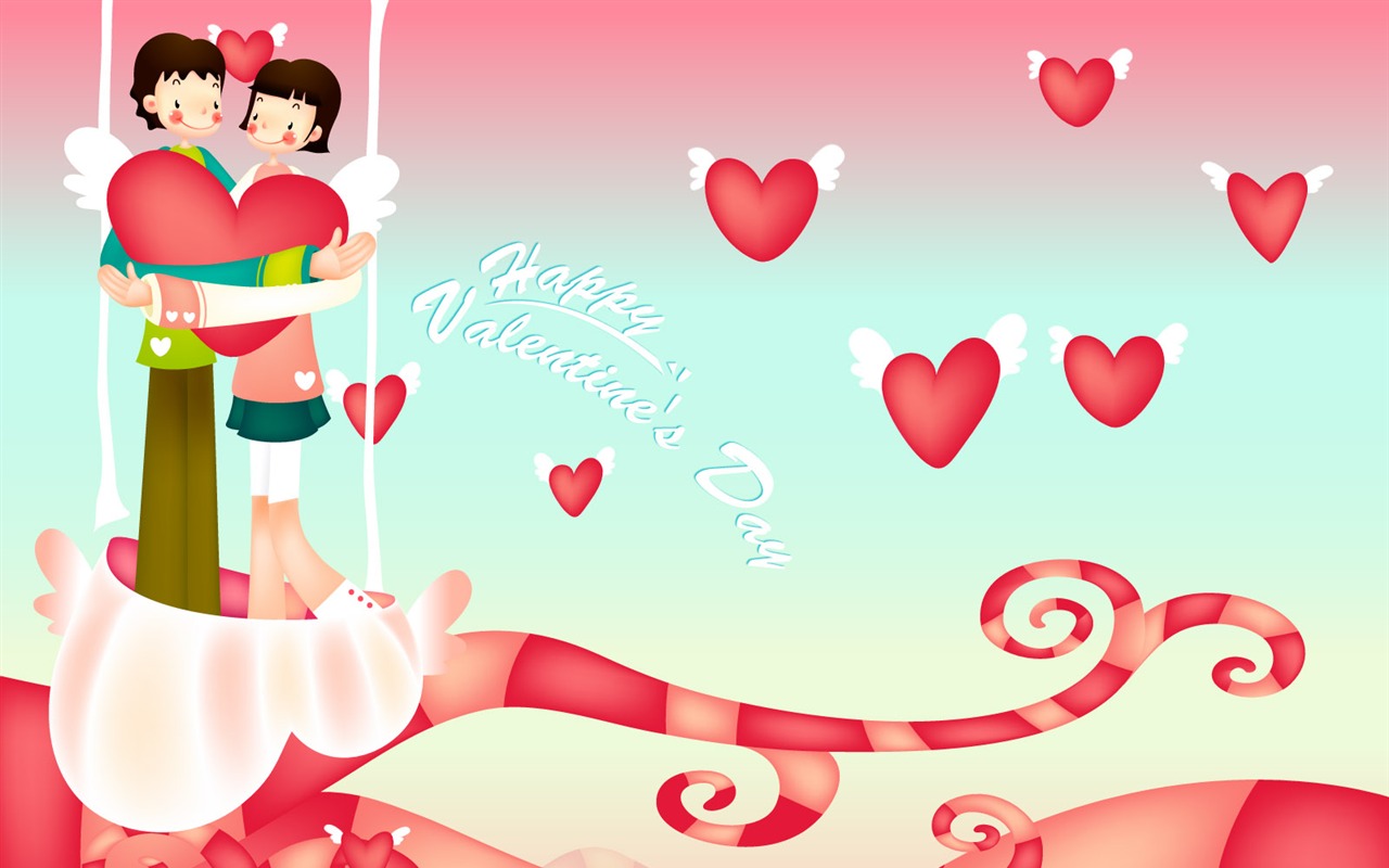 Vector Valentinstag #11 - 1280x800