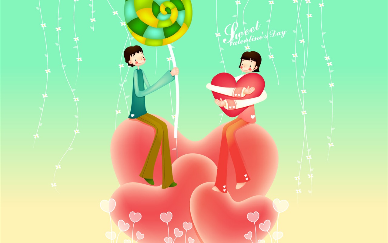 Valentine's Day Vector #12 - 1280x800