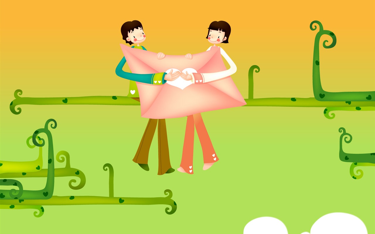 Valentine's Day Vector #15 - 1280x800