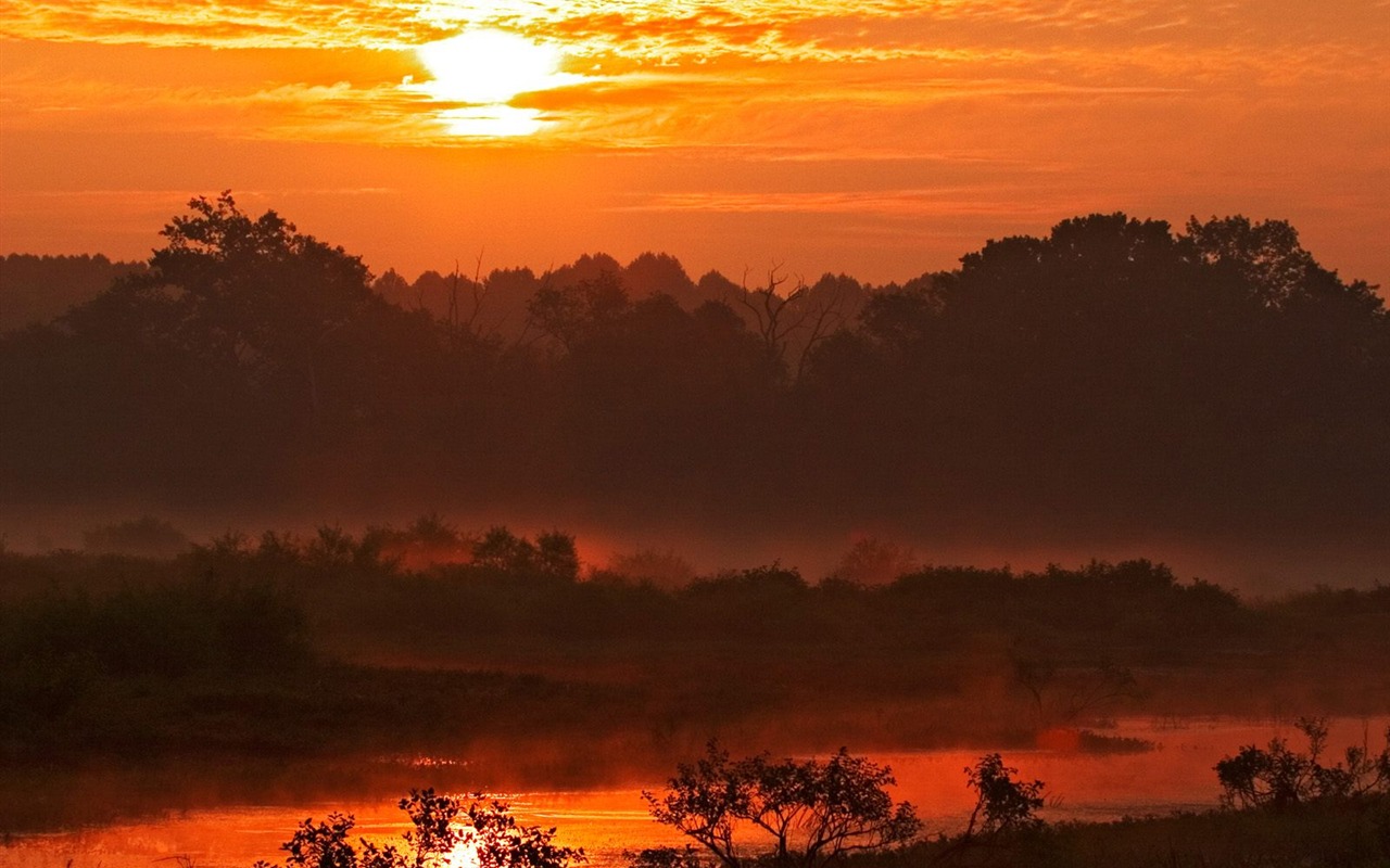 Selected sunrise and sunset wallpaper (2) #17 - 1280x800