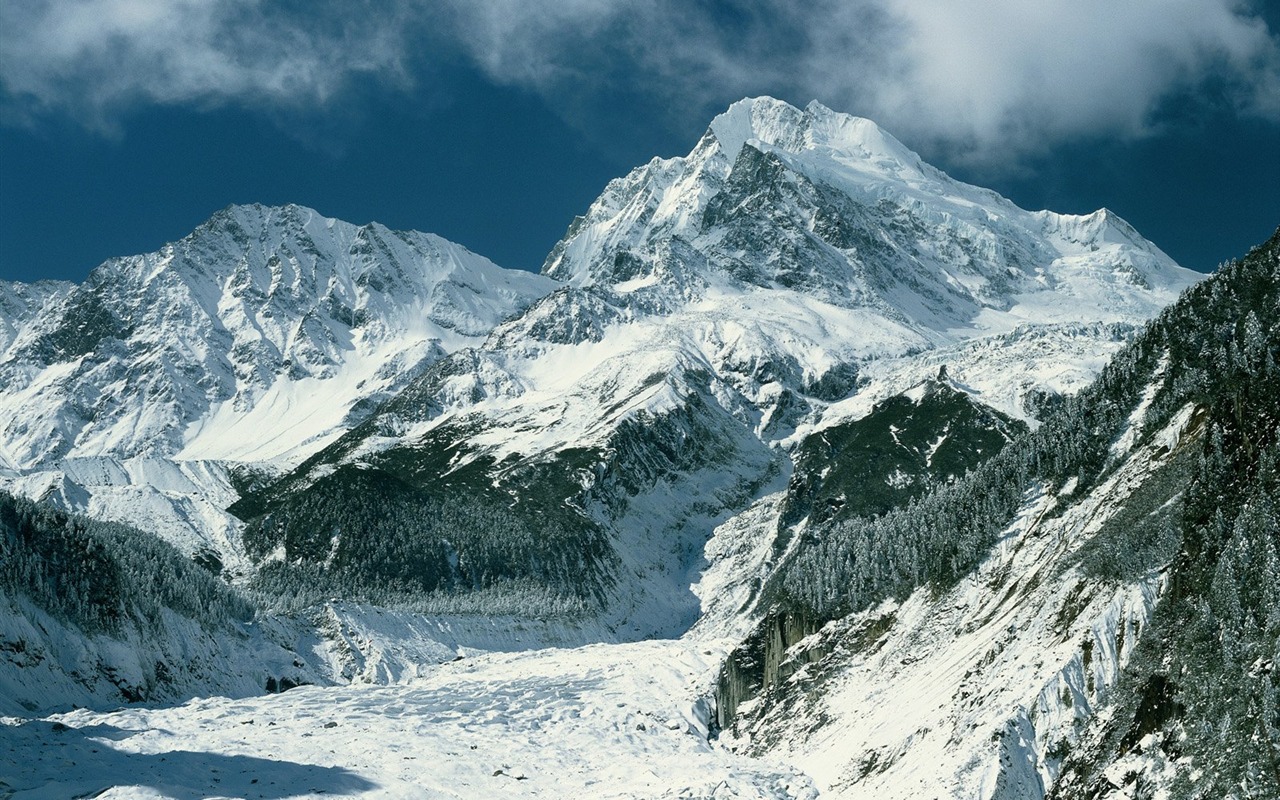 冬天雪景壁紙 #20 - 1280x800