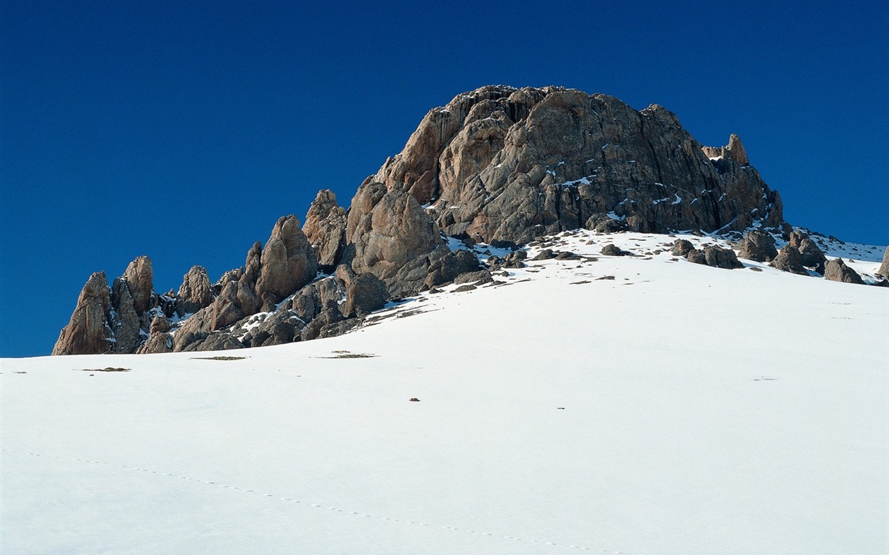 冬天雪景壁紙 #29 - 1280x800