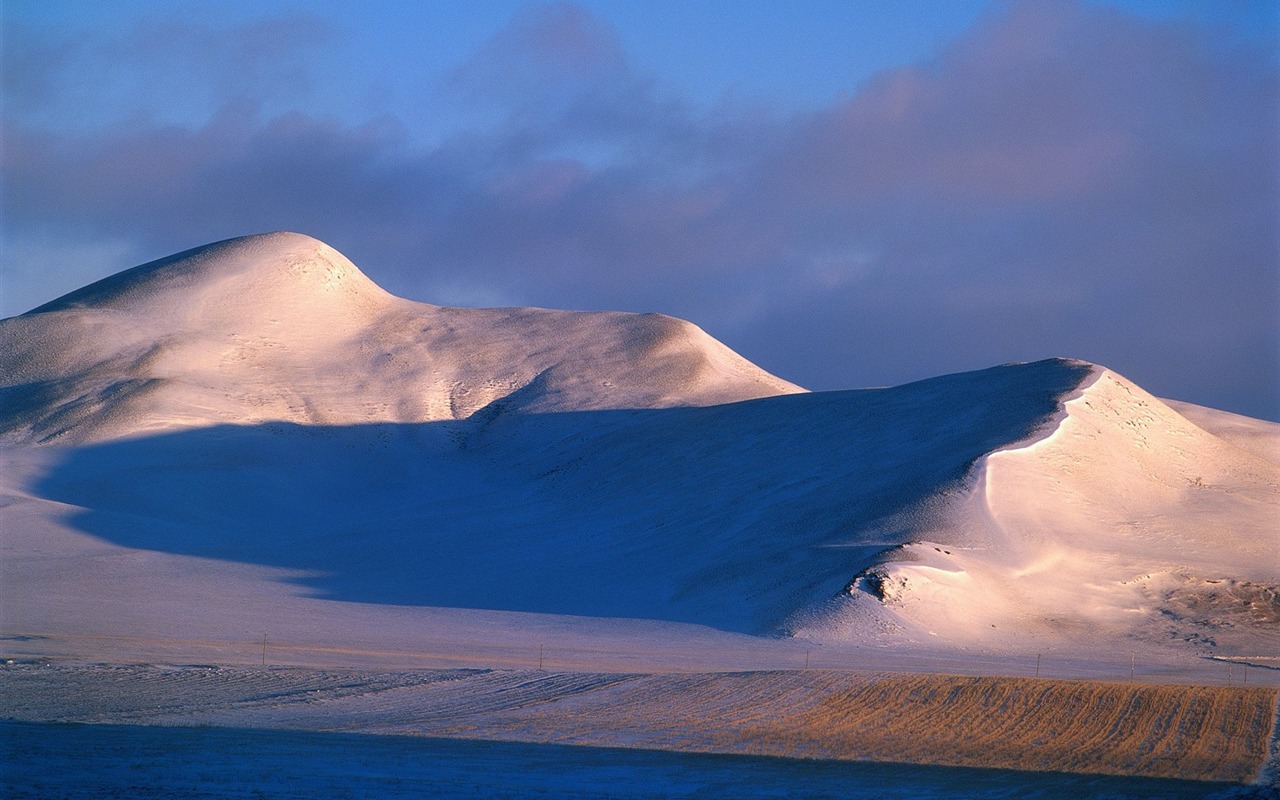 冬天雪景壁紙 #33 - 1280x800