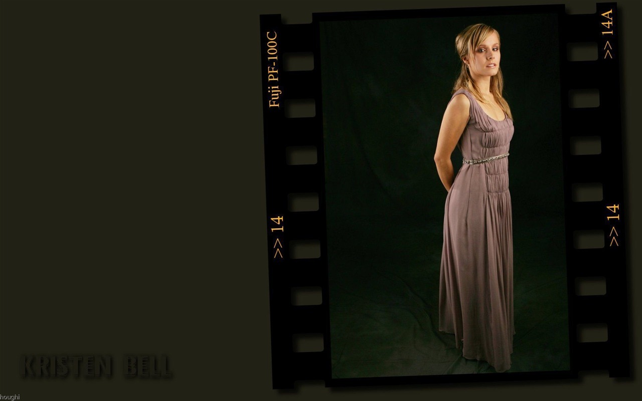 Kristen Bell beautiful wallpaper #2 - 1280x800