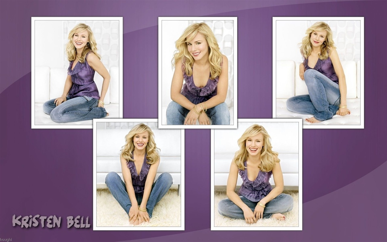 Kristen Bell krásnou tapetu #5 - 1280x800