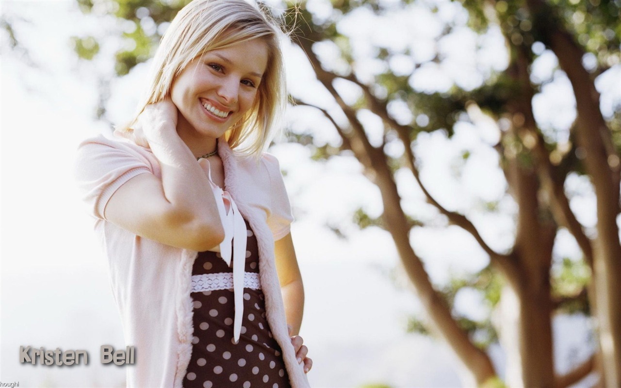 Kristen Bell krásnou tapetu #24 - 1280x800
