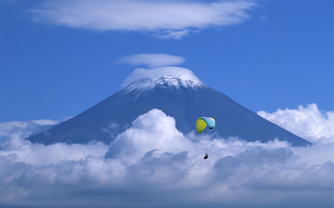 Mount Fuji, Japonsko tapety (1) #7 - 1280x800