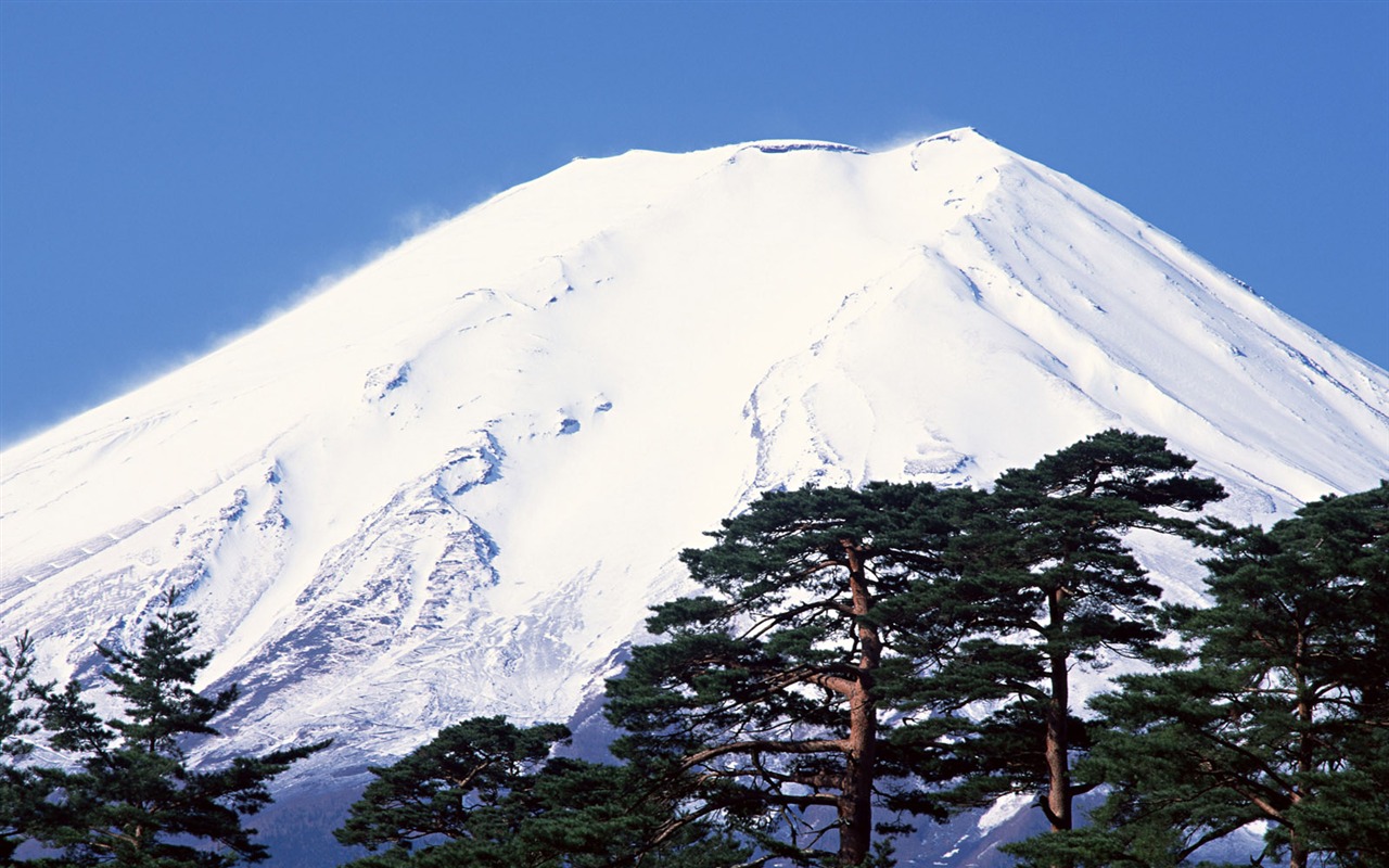 Mount Fuji, Japonsko tapety (1) #9 - 1280x800