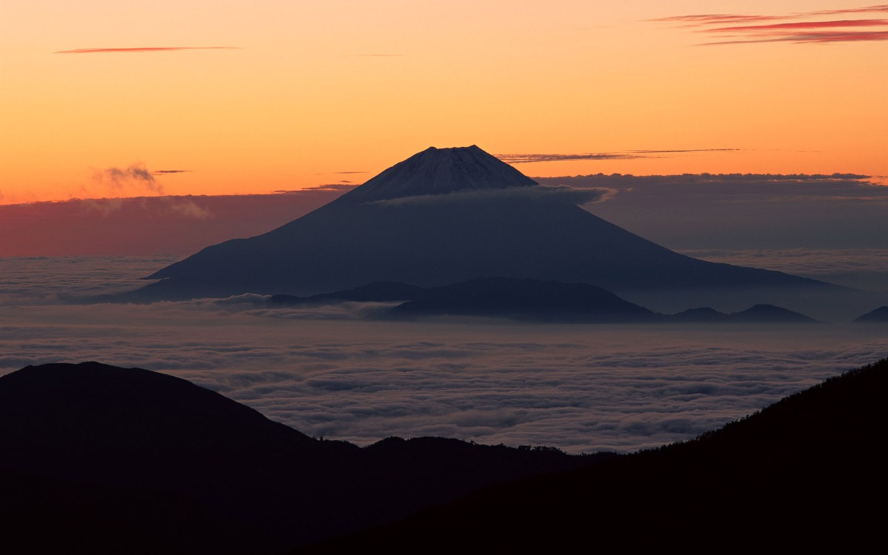 富士山、日本の壁紙 (1) #14 - 1280x800