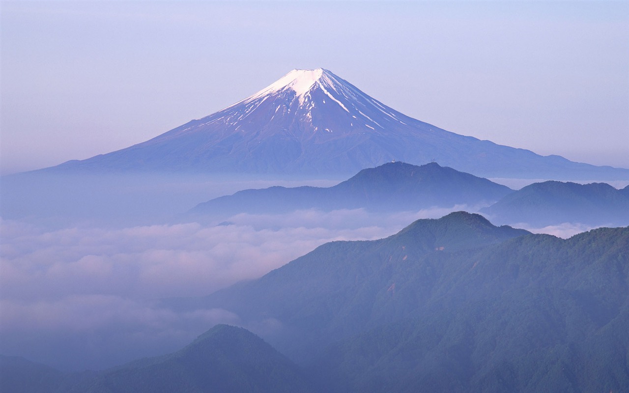 Mount Fuji, Japonsko tapety (1) #19 - 1280x800