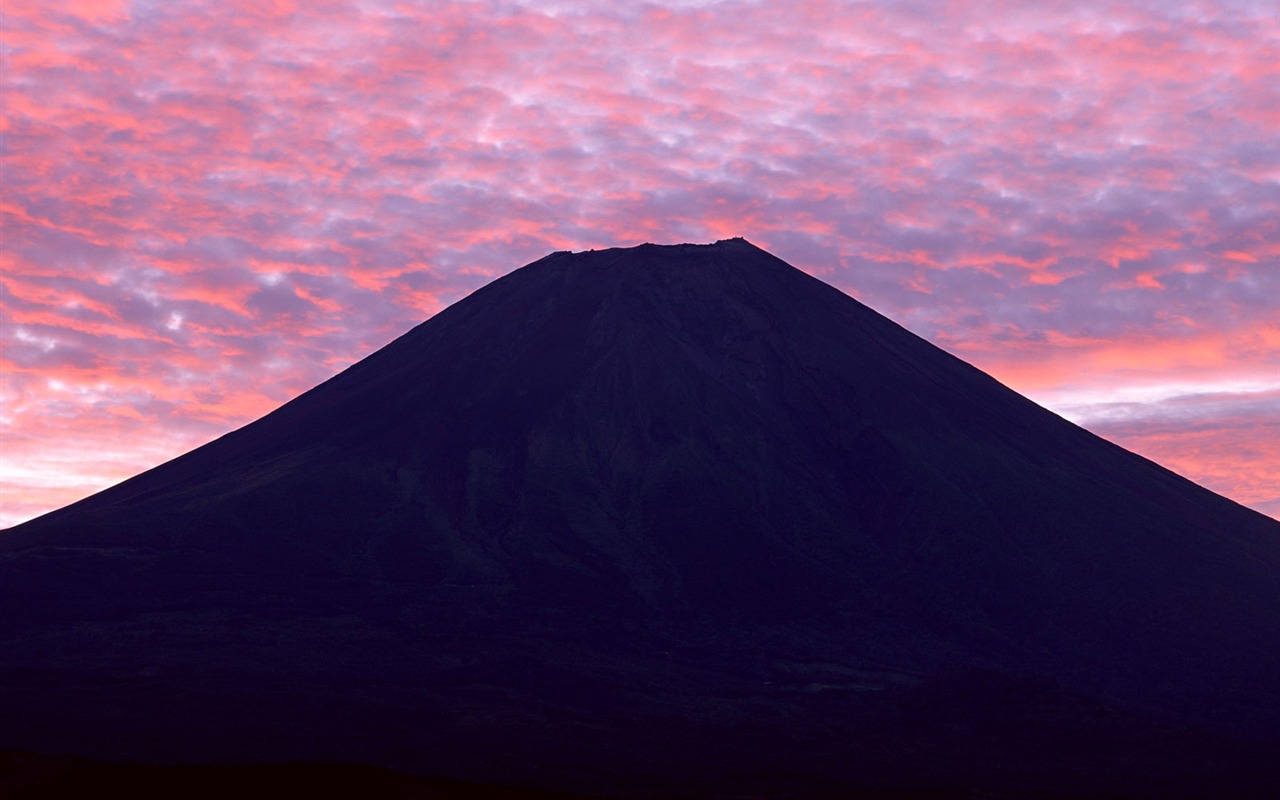 Mount Fuji, Japonsko tapety (2) #8 - 1280x800