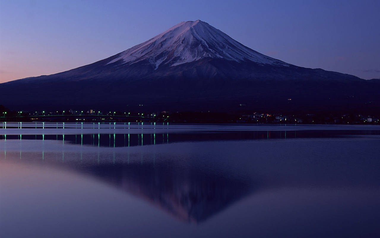 Mount Fuji, Japonsko tapety (2) #11 - 1280x800