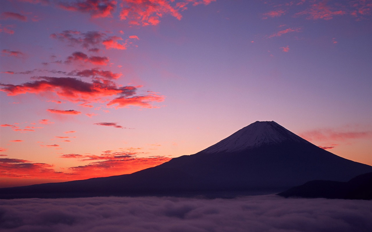 日本富士山 壁紙(二) #19 - 1280x800