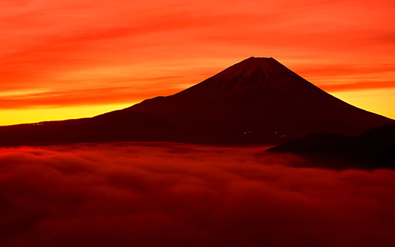 富士山 日本の壁紙 2 20 1280x800 壁紙ダウンロード 富士山 日本の壁紙 2 風景 壁紙 V3の壁紙