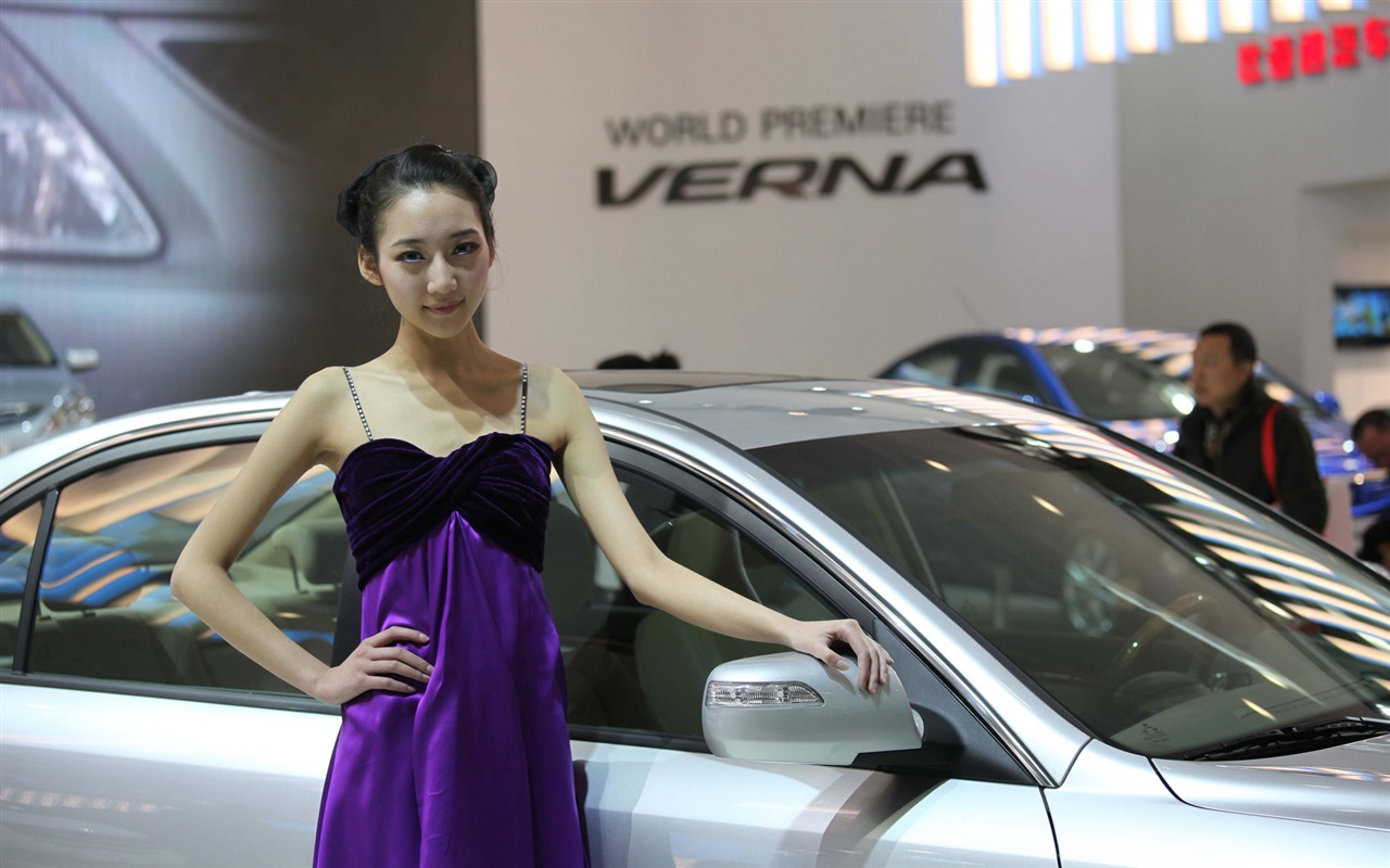2010 Beijing International Auto Show beauty (1) (the wind chasing the clouds works) #15 - 1280x800