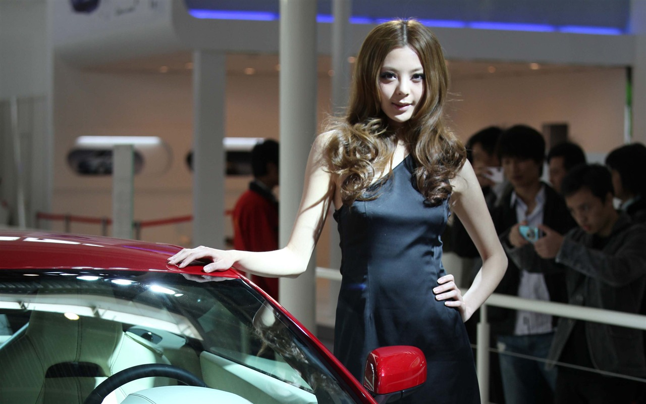 2010 Beijing International Auto Show beauty (1) (the wind chasing the clouds works) #28 - 1280x800