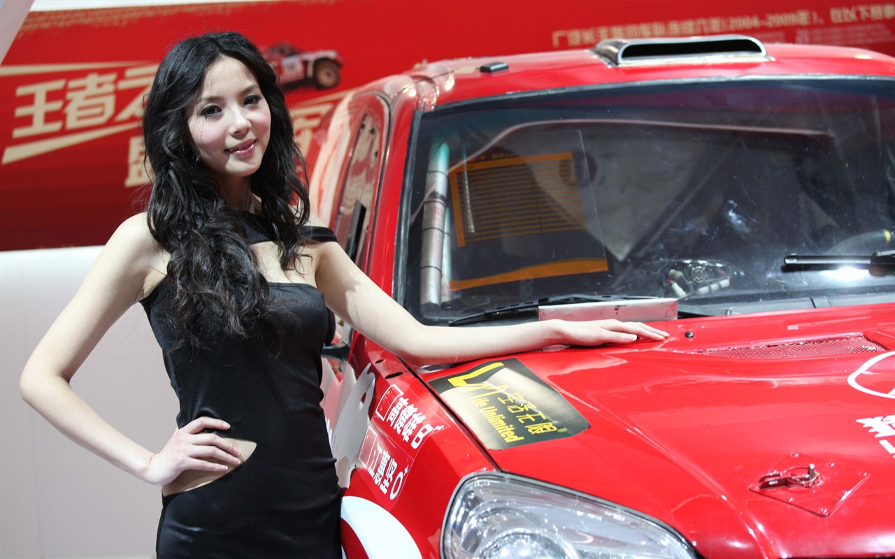 2010 Beijing International Auto Show beauty (1) (the wind chasing the clouds works) #32 - 1280x800
