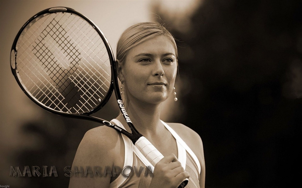 Maria Sharapova 瑪莉婭·莎拉波娃美女壁紙 #5 - 1280x800